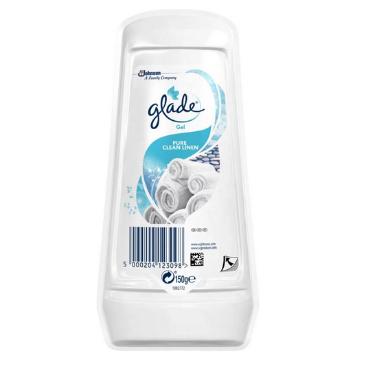 Glade Gel Air Freshener - Fresh Linen - 8 x 150g