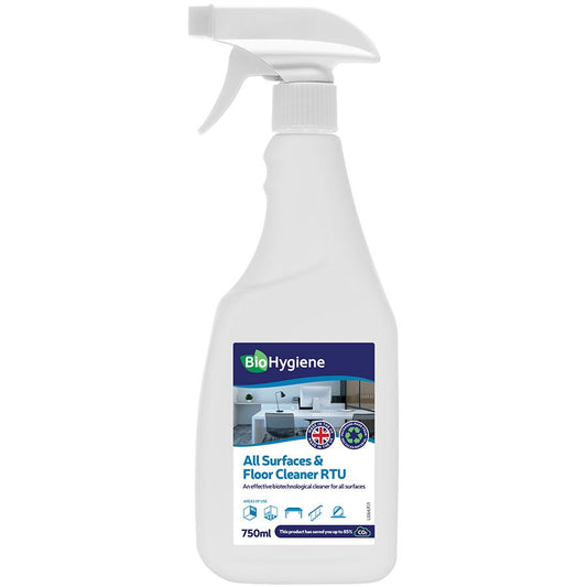 BioHygiene RTU All Surfaces & Floor Cleaner - 6 x 750ml