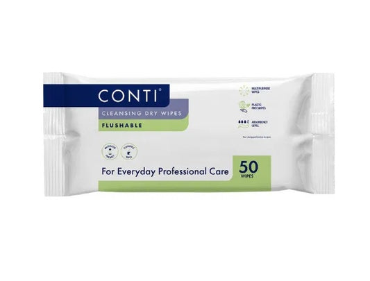 Conti Flushable Cleansing Wipes