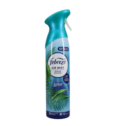 Febreze - Aerosol Air Freshener - Ocean Escape - Case 8x185ml