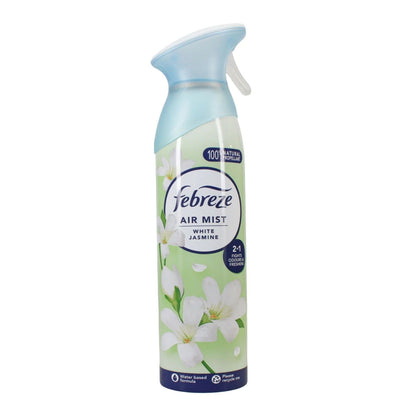 Febreze - Aerosol Air Freshener - White Jasmine - Case 8x185ml
