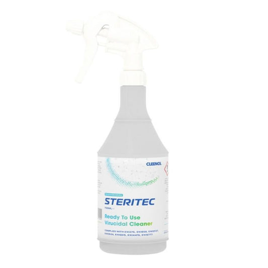Steritec Virucidal Cleaner - Refill Flasks - 6 x 750ml
