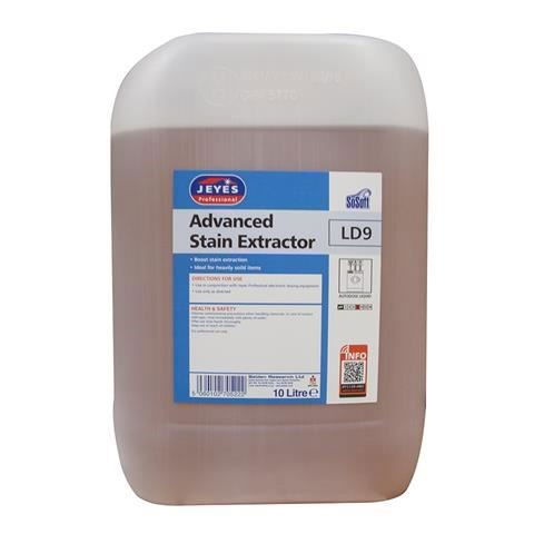 LD9 Advanced Stain Extractor - 1 x 10L