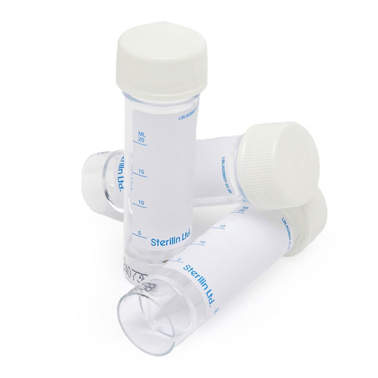 Specimen Container With Plain Label - 30ml - Pack of 50