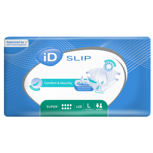 iD Expert Slip - Cotton Feel - Large - Super - Case 3 x 28